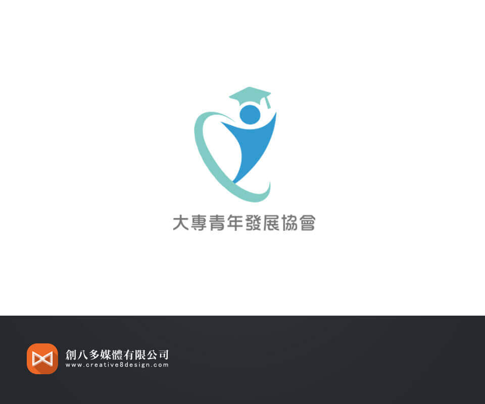 大專青年發展協會-LOGO設計 - 平面設計 案例