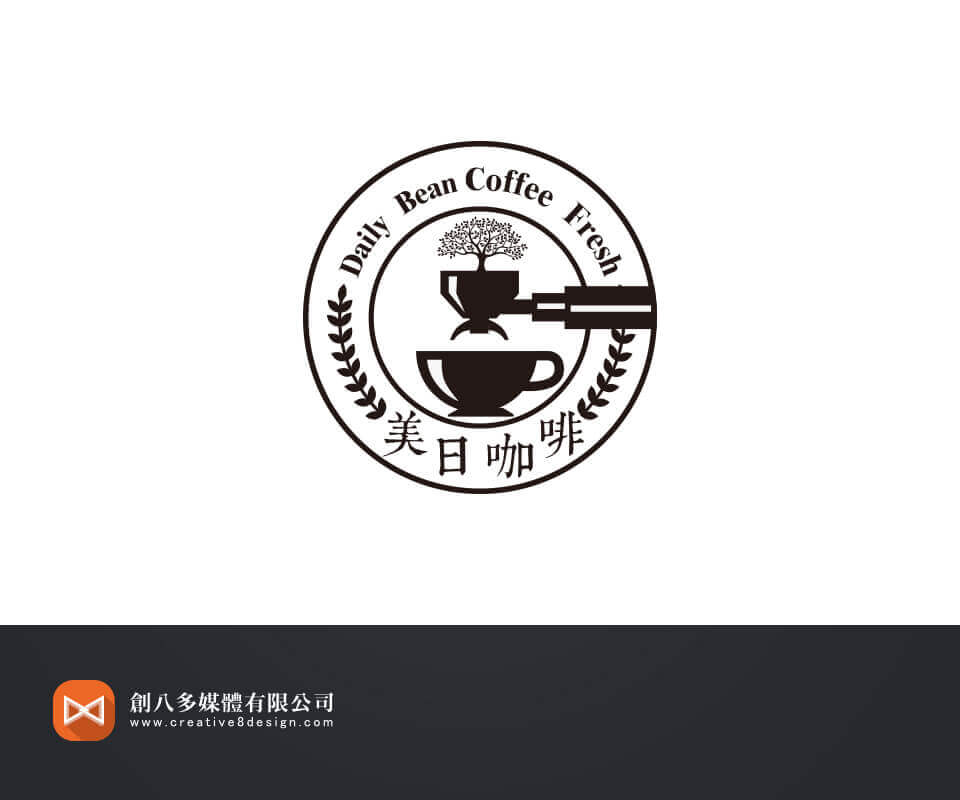 美日咖啡-LOGO設計 - 平面設計 案例
