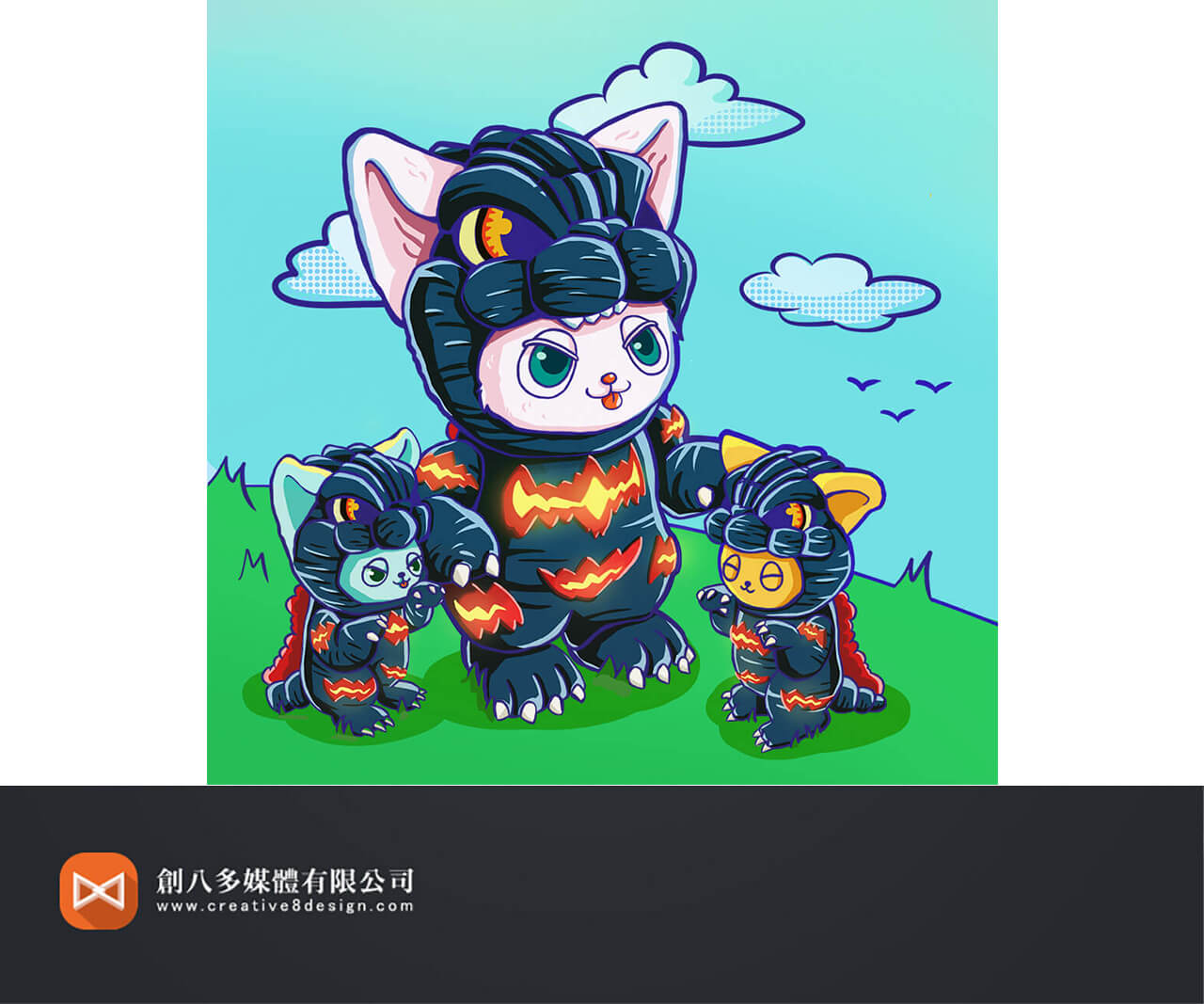 公司吉祥物設計,LOGO設計作品圖3